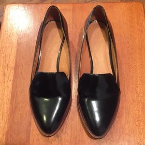 Madewell Patent Point Toe Loafers